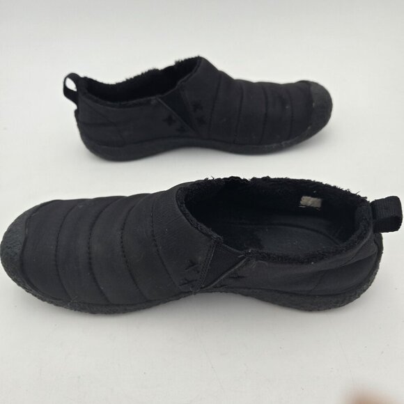 Keen Keene Hauser II Slip On Embroidery Stitch Black Womens 9 Workwear Slippers - Picture 9 of 13